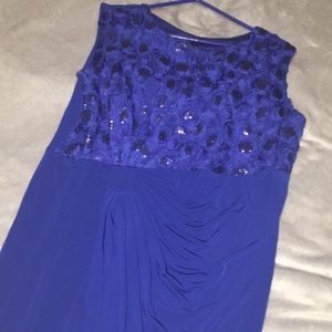 Blue homecoming dress